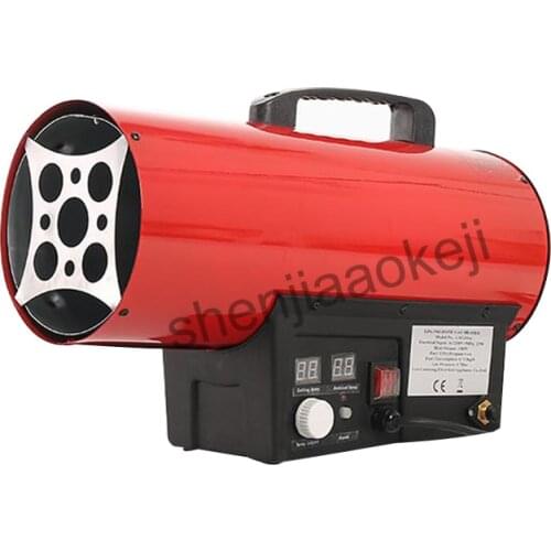 1pc Warm air blower 15KW industrial Electricity heater fan heater LXG10 hand-held portable heating plant construction 10KW 220V