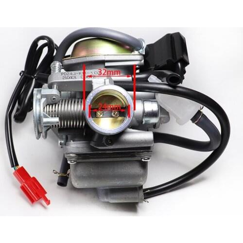24mm Big Bore Carb 125CC SCOOTER GY6 PD24J Carburetor CARB For 110cc 125 150CC ATV NST JCL Chinese CARBURETOR