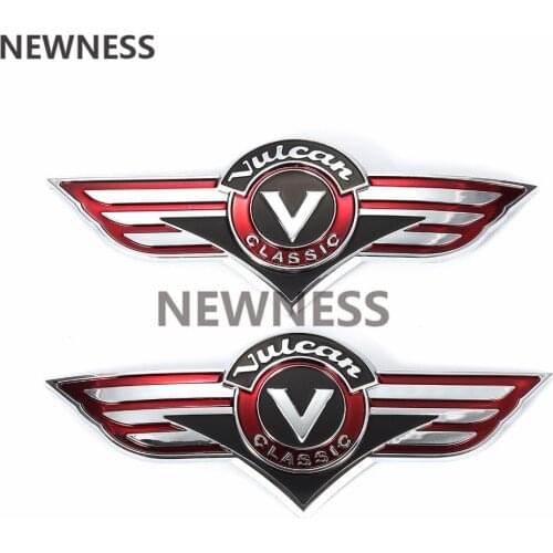 3D Motorcycle Gas Tank Emblem Badge Chrome for Kawasaki Vulcan 400 800 500 1500 Classic VN400 VN500 VN800 VN1500