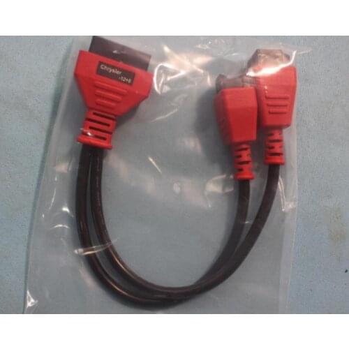 5pcs For Chrysler Programming Cable 12+8 Connector for Autel DS808 Maxisys MS905 906 908 PRO ELITE 12+8 Adapter Cable