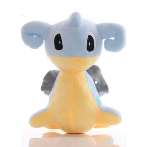 5pcs/lot 20cm TAKARA TOMY Pokemon Anime Lapras Plush Toys Dolls Lapras Plush Toys Soft Stuffed Plush Toys Children Kids Gifts