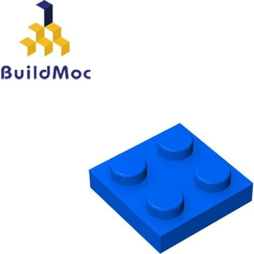 BuildMOC Compatible Assembles Particles 3022 2x2 For Building Blocks Parts DIY LOGO Educational Crea