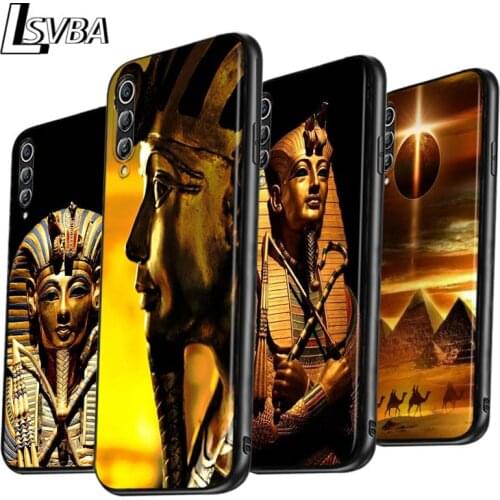 Egyptian pyramids Anti-fall Phone Case for Samsung Galaxy A90 A80 A70S A60 A50S A40 A20E A20 A10S Soft Black Cover