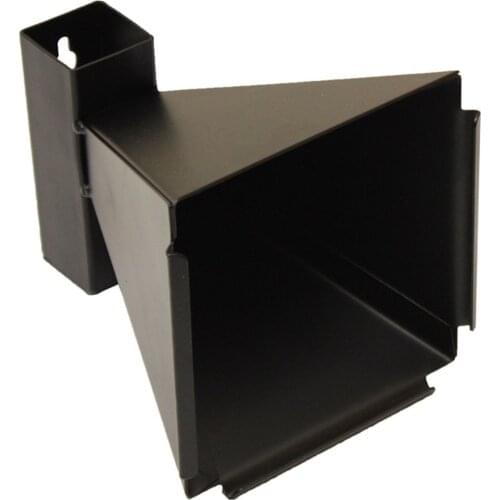 Black Cone Pellet Trap & Shooting Target for Airgun, AirRifle, Pellet Gun, Steel & Plastic BBs