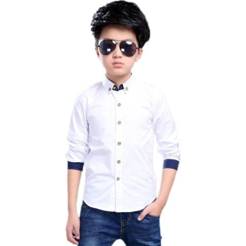 Childhood Lovely School Shirts For Boys