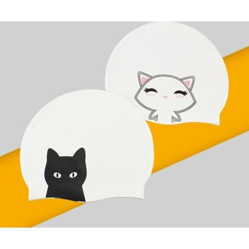 Elastic Silicon Swimming Cap Women Men Waterproof Plus Size Adult Long Hair Sports High latex Adults Swim Pool protect hat