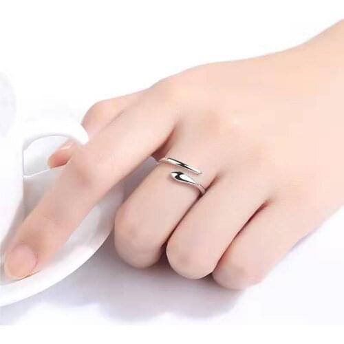 925 Sterling Silver Snake Rings for Women Men Adjustable Open Ring Engagement Wedding Rings For Girls Gift Fashion Jewelry