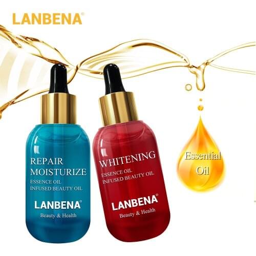 LANBENA Face Care Moisturizing Dry Skin Nourish Acne Treatment Repair Essential Oil Hyaluronic Acid Whitening Serum Skin Care