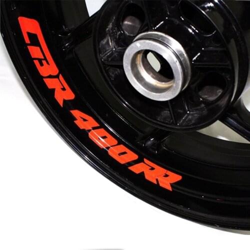 Motorcycle Wheel Sticker Decal Reflective Rim Bike Motorcycle Suitable for HONDA CBR400RR CBR 400 RR