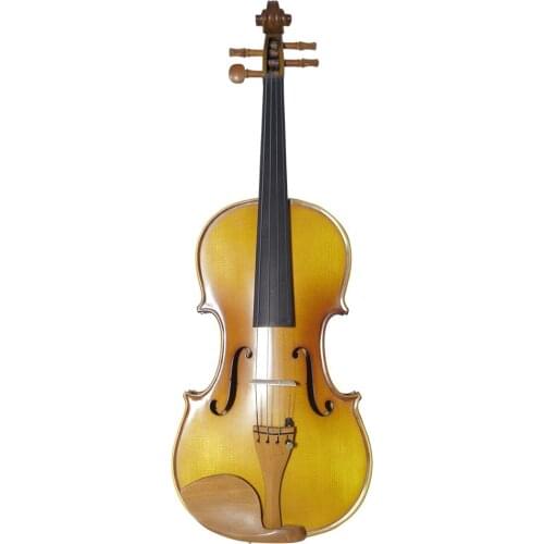 Single Board Backplate Musical Instrument Handmade Antique Violin Natural Stripes Maple Violino Fiddle 4/4 3/4 1/2 1/4 1/8