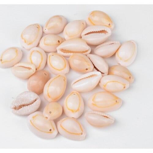 Pandahall 50pcs Natural Shell Beads for Jewelry Making Fit DIY Necklaces Bracelet Earrings Accessories Supplies 19x11x11mm