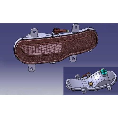 Fog light assembly For Great Wall VOLEEX C30 15-16 OEM:4116500XJ37XA 4116600XJ37XA 4116300XJ37XA 4116400XJ37XA