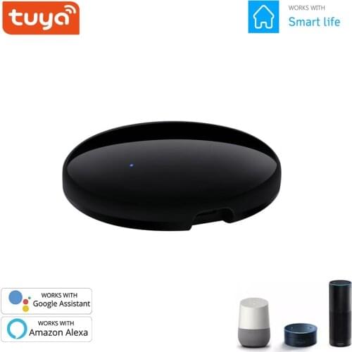 Tuya Smart WiFi IR Remote Controller For Air Conditioner TV Support Alexa Google Assistant Voice Smart Home Devices Universal