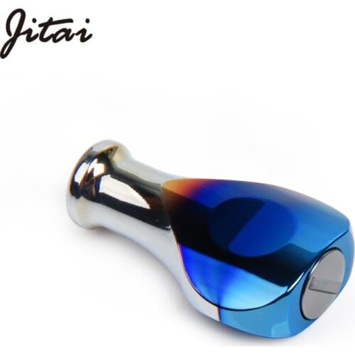 Jitai Spinning Baitcasting Move Reel Handle Knob Aluminum Alloy Burning color Flam Color