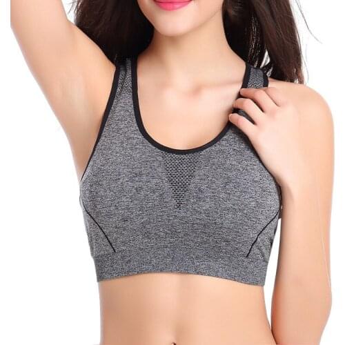 Sexy Women Sports Bra Super Stretch Seamless Yoga Tank Top Fitness M/L Outdoor