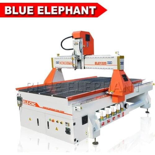 Blue elephant 4 axis cnc machine 3d mould working rotary / cnc engraving machine for plastic plywood