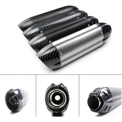 51MM Universal Moto Exhaust Muffler Pipe Escape moto for Scooter er6n sv650 crf 230 Z800 R1 cb650f cb1000r cbr250r