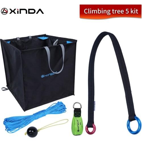 Xinda Climbing Tree 5 Set Garden Tree Climbing Training Extension Rope Set Tree Top Rope Collection Rope Equipment