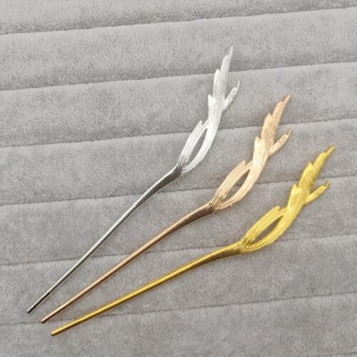 Fashion Women Metal Hairpins Barrette Minimalist Alloy Hair Clips Bun Maker Headwear Girls Traditional Hairstyle Design Tools