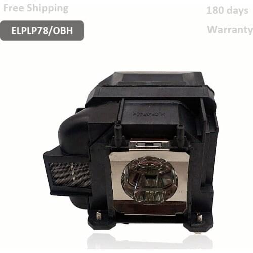 Replacement Epson Original Lamp Projector Bulb ELPLP78/V13H010L78 for PowerLite 470/475W/480/485W BrightLink 475Wi/480i/485Wi
