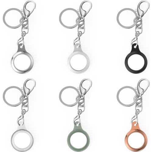 Protective Cover Soft TPU Case Shell Location Tracker Protector With Buckle for AirTags Bluetooth Tracker Drop Shipping