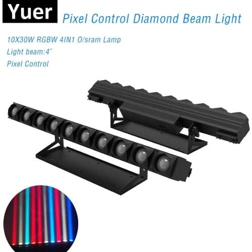 10X30W RGBW 4IN1 LED Wall Wash Light DMX LED Bar DMX Line Bar Wash Beam Stage Light Party Projector Disco Light Dj Light Effect