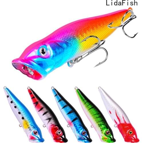 2021 New 9.5cm/12g Realistic Body Bionic Lure Tweeter Hook Bait Streamlined Body Hard Lures 6 Colors Available