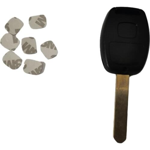 50PCS/LOT Replacement For HONDA Car emblem insignia 13*11 mm Aluminum DIY metal sticker car key LOGO For honda key LOGO