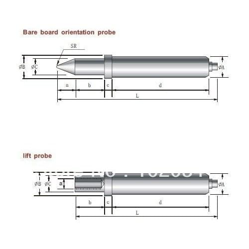 FREE SHIPPING 100PCS/LOT GP1S Bare board Position pin, Diameter: 3.2mm