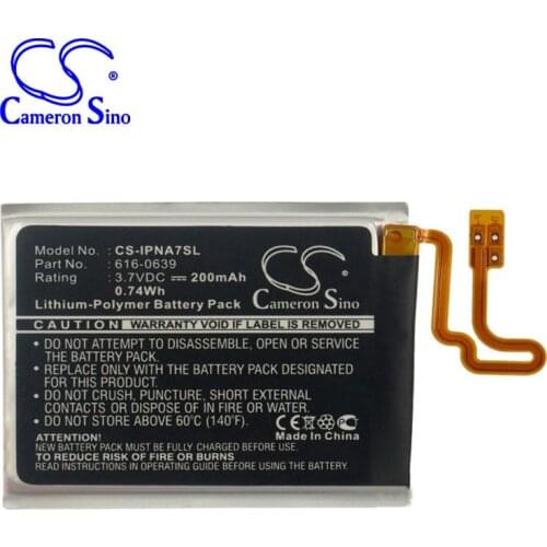 CameronSino for iPod Nano 7th A1446 616-0639 616-0640 battery