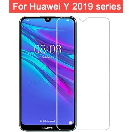 Case for huawei y5 y6 y7 pro y9 prime 2019 tempered glass on y 5 6 7 9 5y 6y 7y 9y y52019 y62019 y72019 y92019 y6prime cover bag