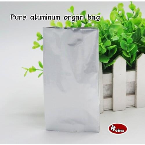 Pure aluminum organ bag/ Coffee Bean Packaging Bags Tea Bags, Cosmetics, Mask packaging. Spot 100/ package