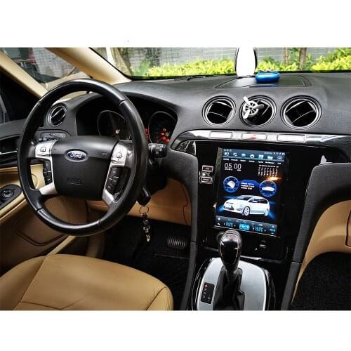 Kukuz 10“ Tesla car multimedia for Ford S-Max Galaxy 2007-2015 Android Car Dvd Gps Player built-in Radio Video Navigation Wifi