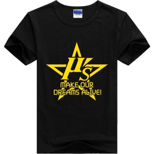 New LoveLive T-shirt Anime Love Live Kotori Minami men t shirt Cotton Loose Summer Short-sleeve Tees tops