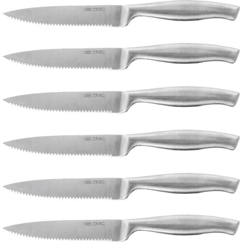 Knife Set Cecotec Stainless steel (6 pcs)