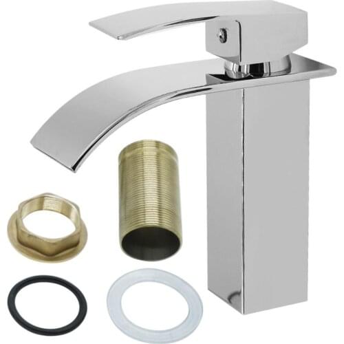 Dropshipping 1PCS 2021 New Bathroom Sink Faucets Single Handle Basin Faucets Wash Tap Bathroom Toilet Deck Mounted Basin Tap HWC