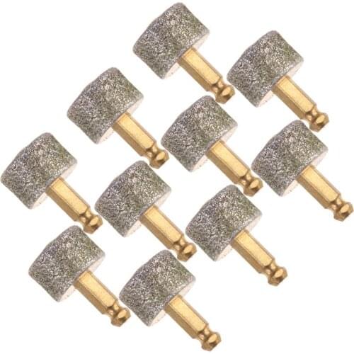 10Pcs Pet Nail Grinder Replacement Head Nailclippers Pet Grinding Wheel Replacement Tip For Electric Claw Nail Grooming Tool
