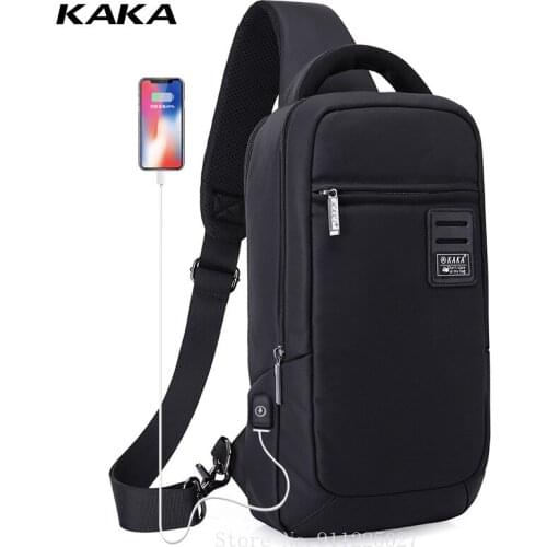 Xiaomi Fashion Large Capacity Shoulder Crossbody Bag Multifunctional Lightweight Waterproof Mens Chest Bag Travel Sport Packs