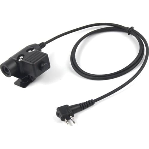 Tactical U94 PTT Headset Accessory PTT For Z-Tactical Headphones for motorola GP-88 GP-2000 YEASU radio
