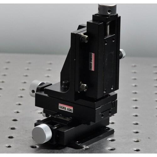 SIGMA TAS-20605L Manual XYZ axis screw dovetail groove type lifting displacement fine adjustment sliding table brass
