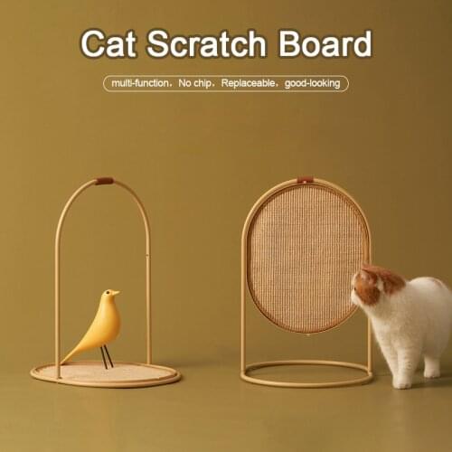 Tall Cat Scratching Post Cat Interactive Toys Cat Scratch Post Cats Kittens Sisal Scratch Pole Cat Scratcher Pet Furniture