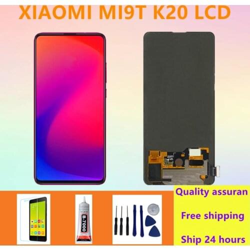 For XiaoMi Mi 9T LCD with frame for Redmi K20 Pro / K20 Display mi 9t pro Touch Screen Digitizer Assembly