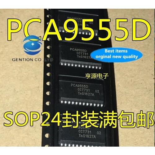 10PCS PCA9555 PCA9555D PCA9555DBR SOP24 IC in stock 100% new and original