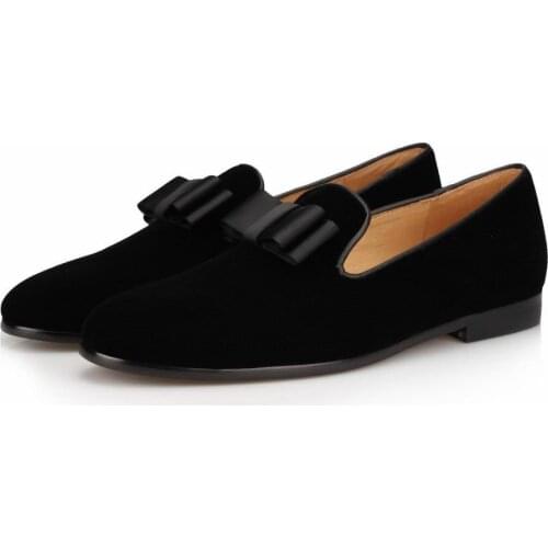 2021 fashion shoes HOT GOOD 4 color bowknot adorn comfortable fashion US 5-12 Mens suede wedding career work party dance shoes