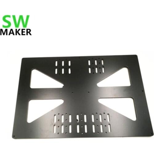 200x300mm heated bed support Aluminum composit Extended Y Carriage Plate for Prusa i3