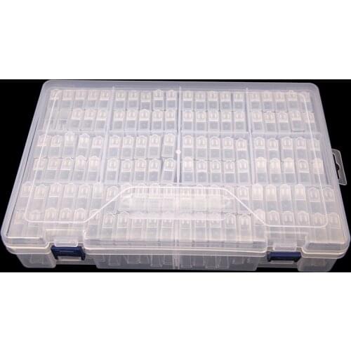 124/248pcs Diamond Painting Tools Storage Box Rhinestone Mosaic Container box diamond painting accessories Accessory