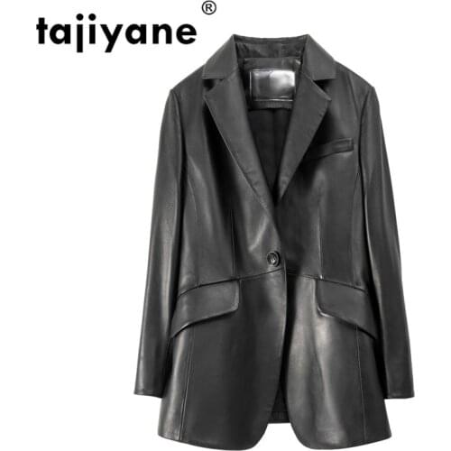 Tajiyane Coat Female Womens Leather Jacket Real Genuine Leather Jacket Sheepskin Women Clothes 2020 Autumn D9515Q01 WPY472