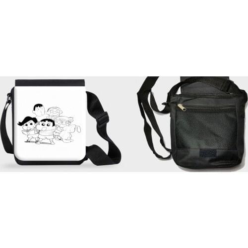 MERCHANDMANIA small shoulder bag SHINCHAN characters sleeve fanny pack Zipper fashion personalized gift offer