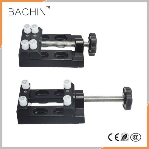 Mini Carving Bench Clamp Drill Press Flat Jaw Micro Hand Flat Vice Fixture Table Vise Carving Clip Tool Parts