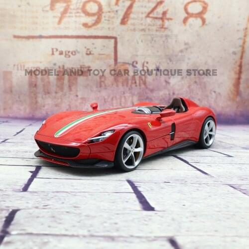 1/18 Bburago 16909 Ferrari Monza SP1 Signature Diecast Model Toys Car Boys Girls Gifts